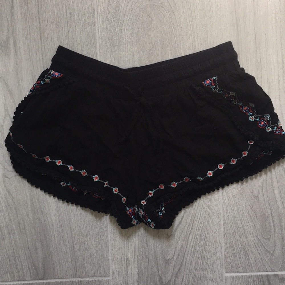 Embroidered Pacsun shorts